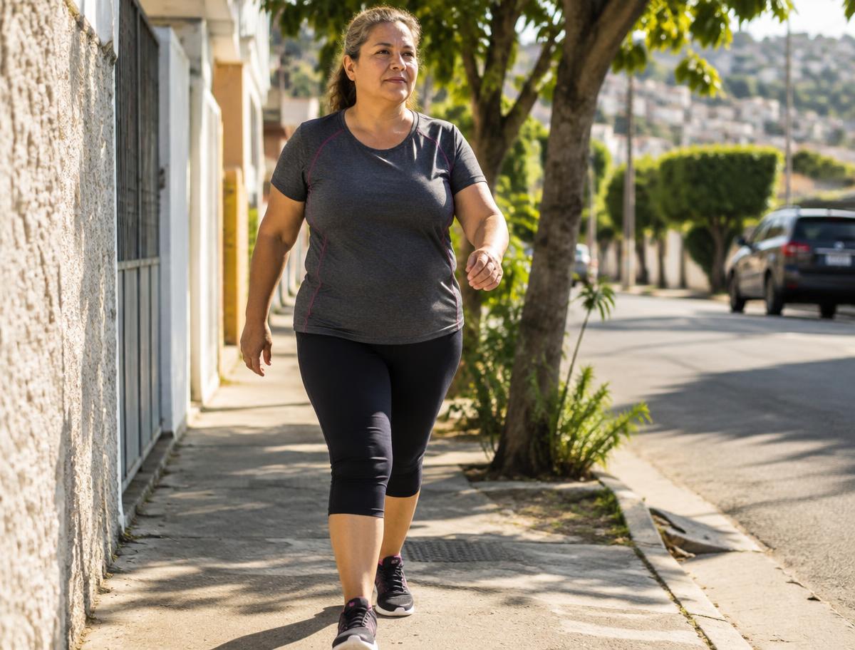 Pessoas de idades, corpos e ritmos diferentes caminhando e correndo juntas