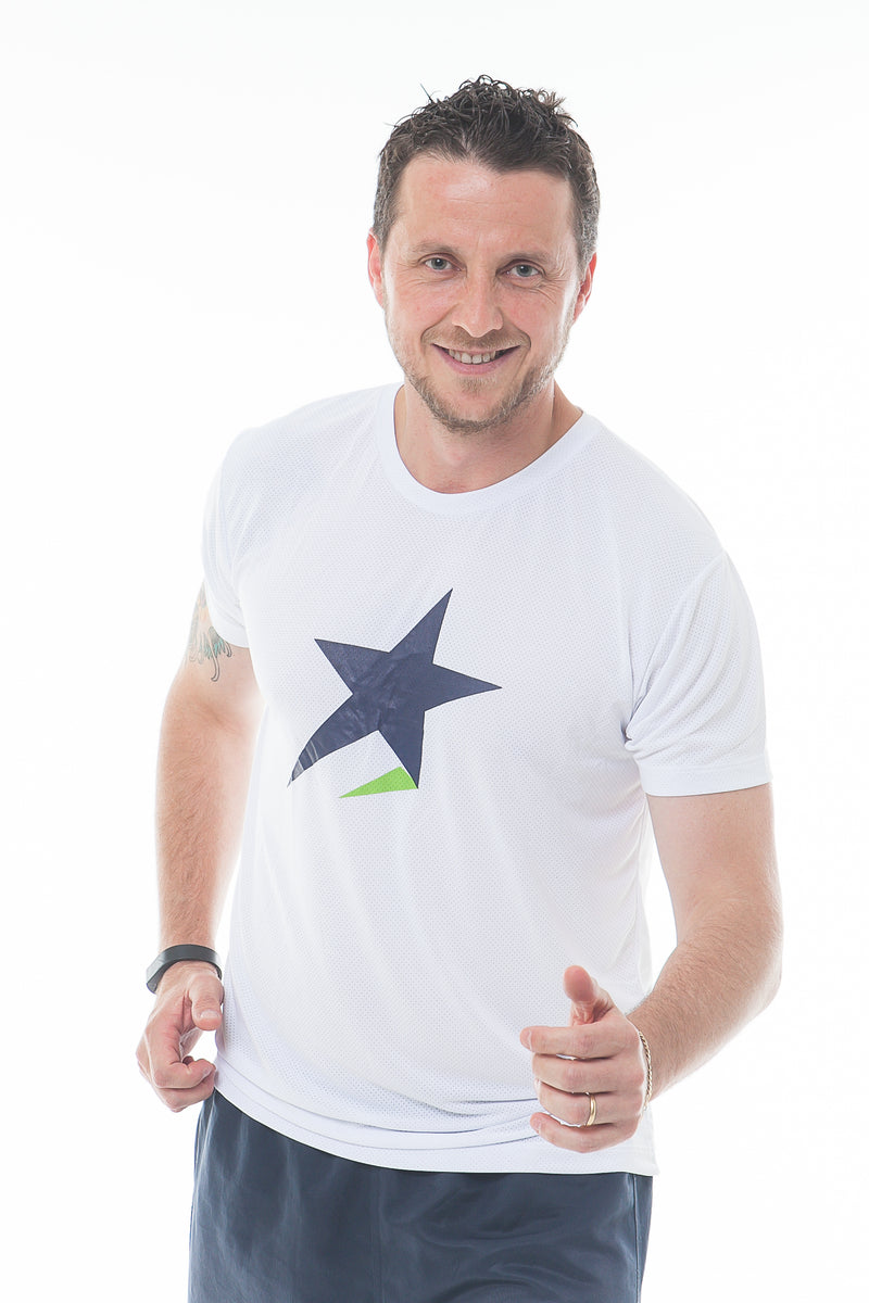 Camiseta Masculina Estrela Branca